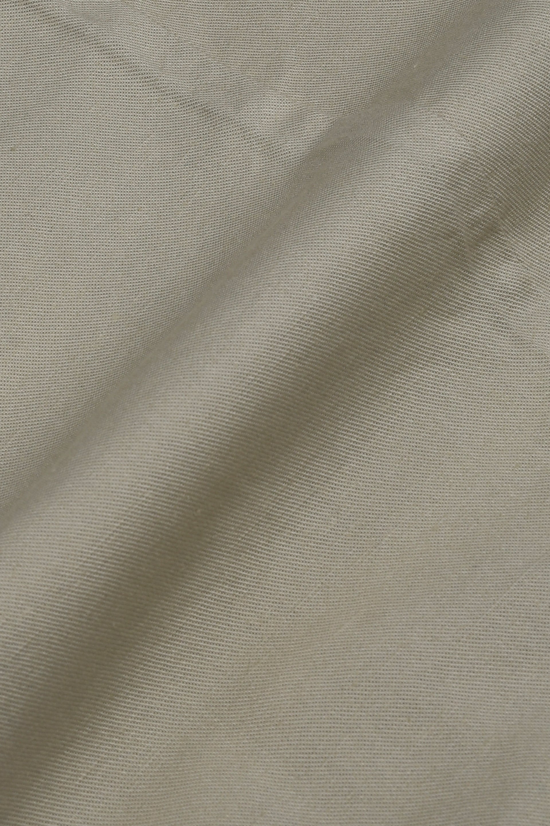 LINEN FUSED TAILORED PANTS IN BEIGE
