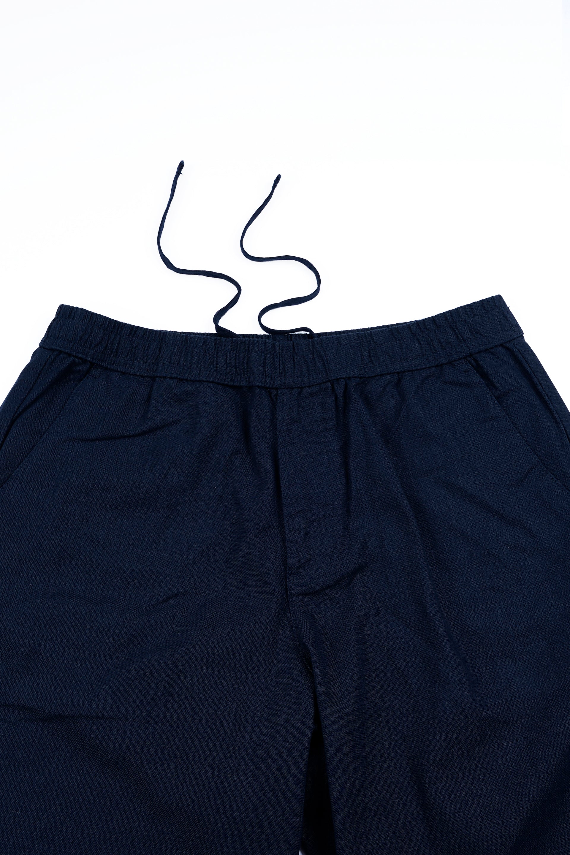 RAW SLUB RELAXED FLEXIWAIST PANTS IN BLUE