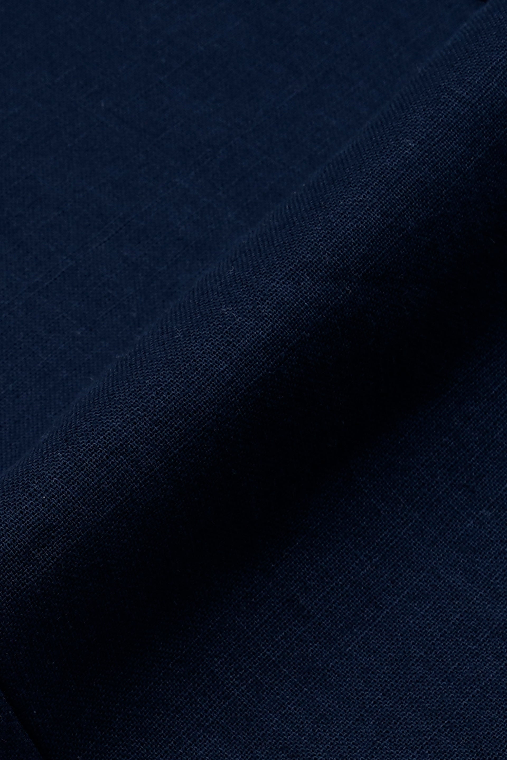 RAW SLUB RELAXED FLEXIWAIST PANTS IN BLUE