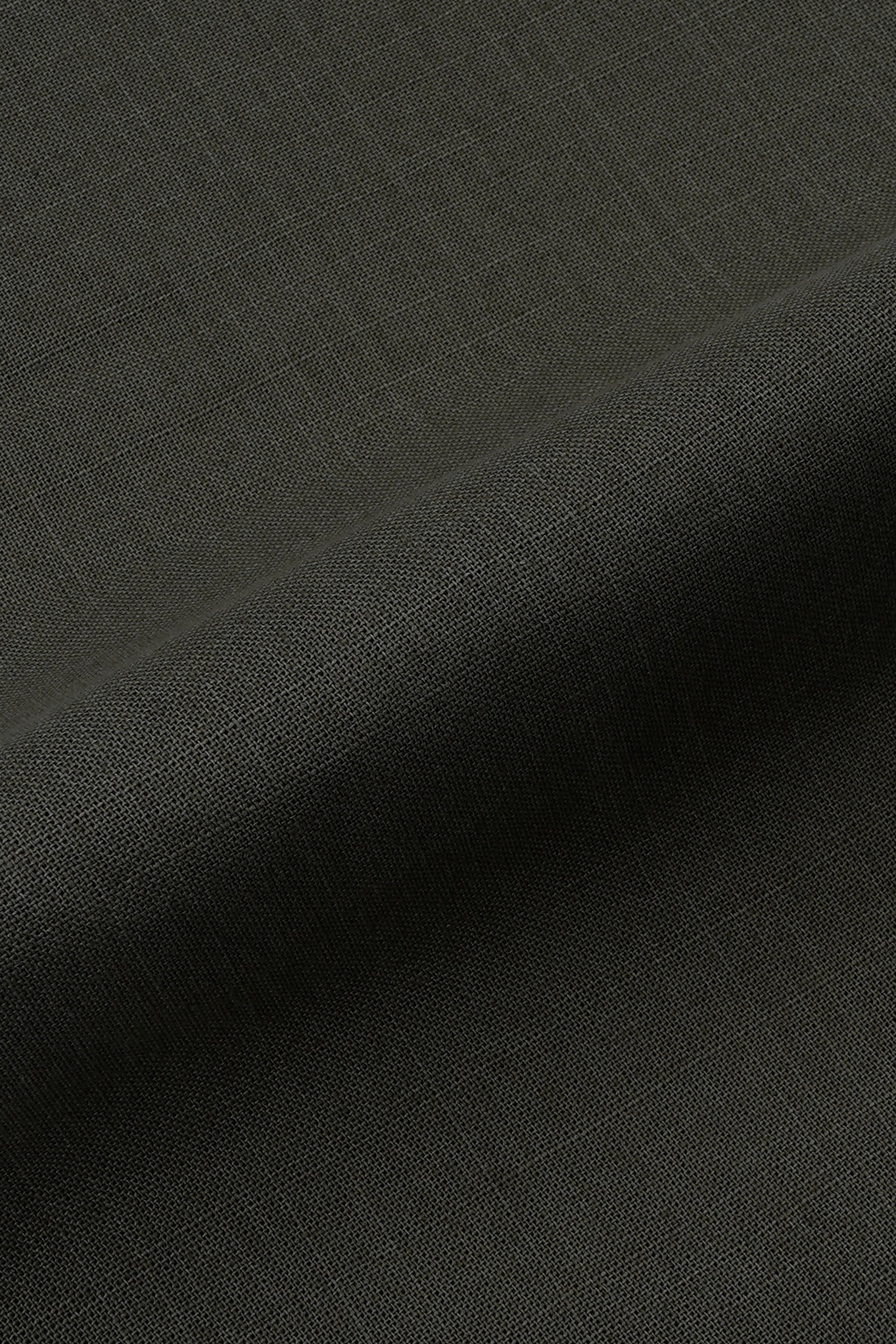 RAW SLUB RELAXED FLEXIWAIST PANTS IN GREEN