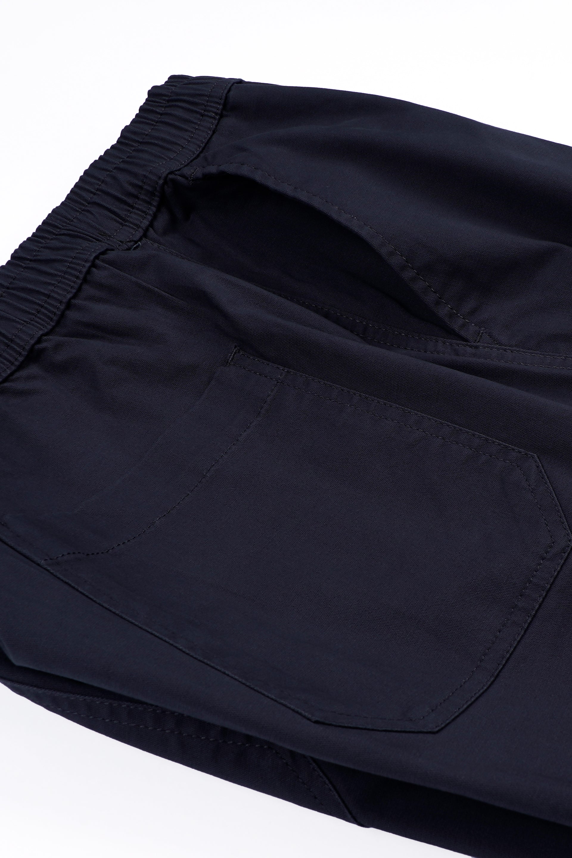 SOFT COTTON RELAXED FLEXIWAIST PANTS IN GREY