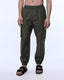 Relaxed Light Cotton Joggers In Green