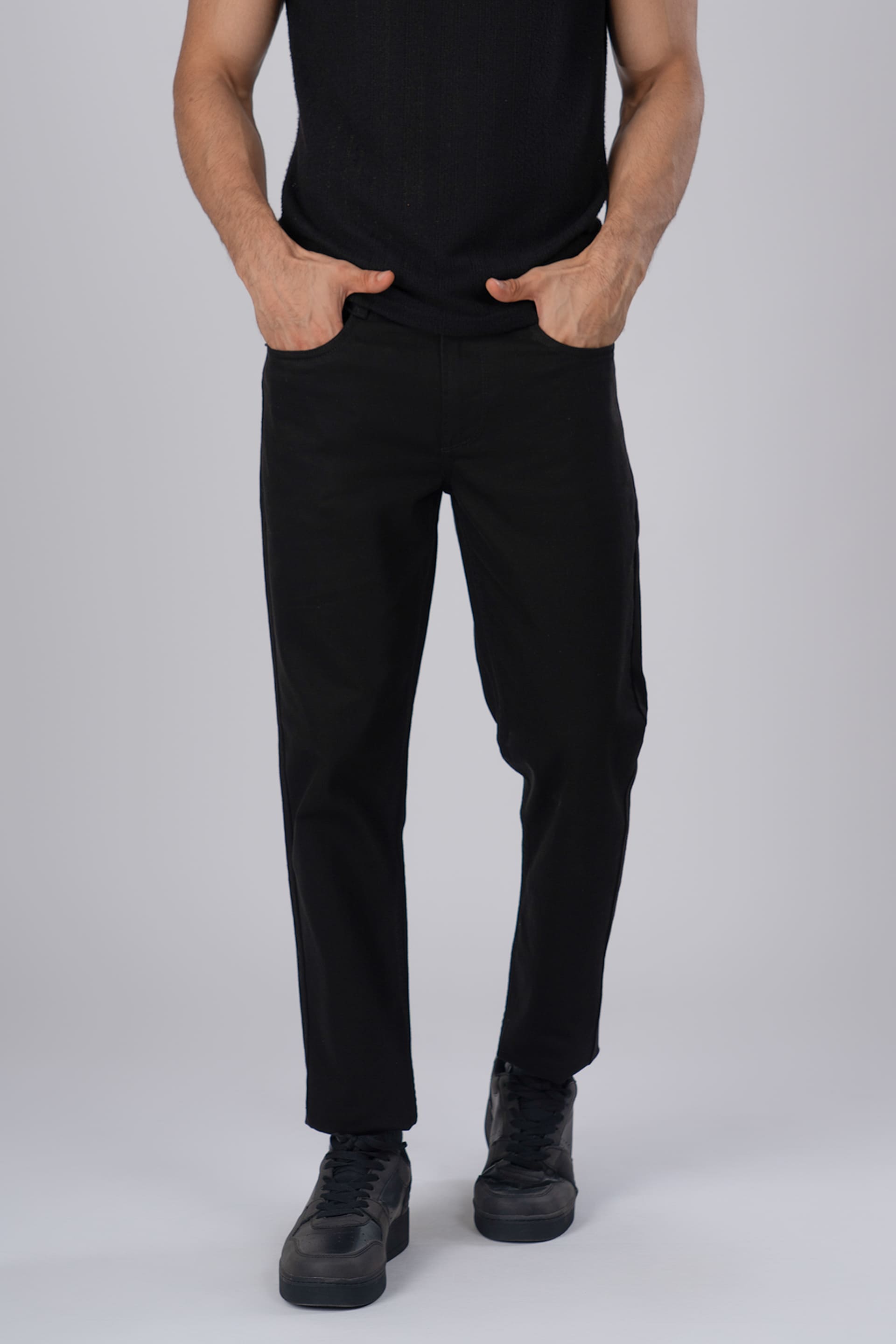 Men’s Black Edge Tailored Denim – premium black jeans with a sharp tailored fit, versatile essential wear | Tailoraedge
