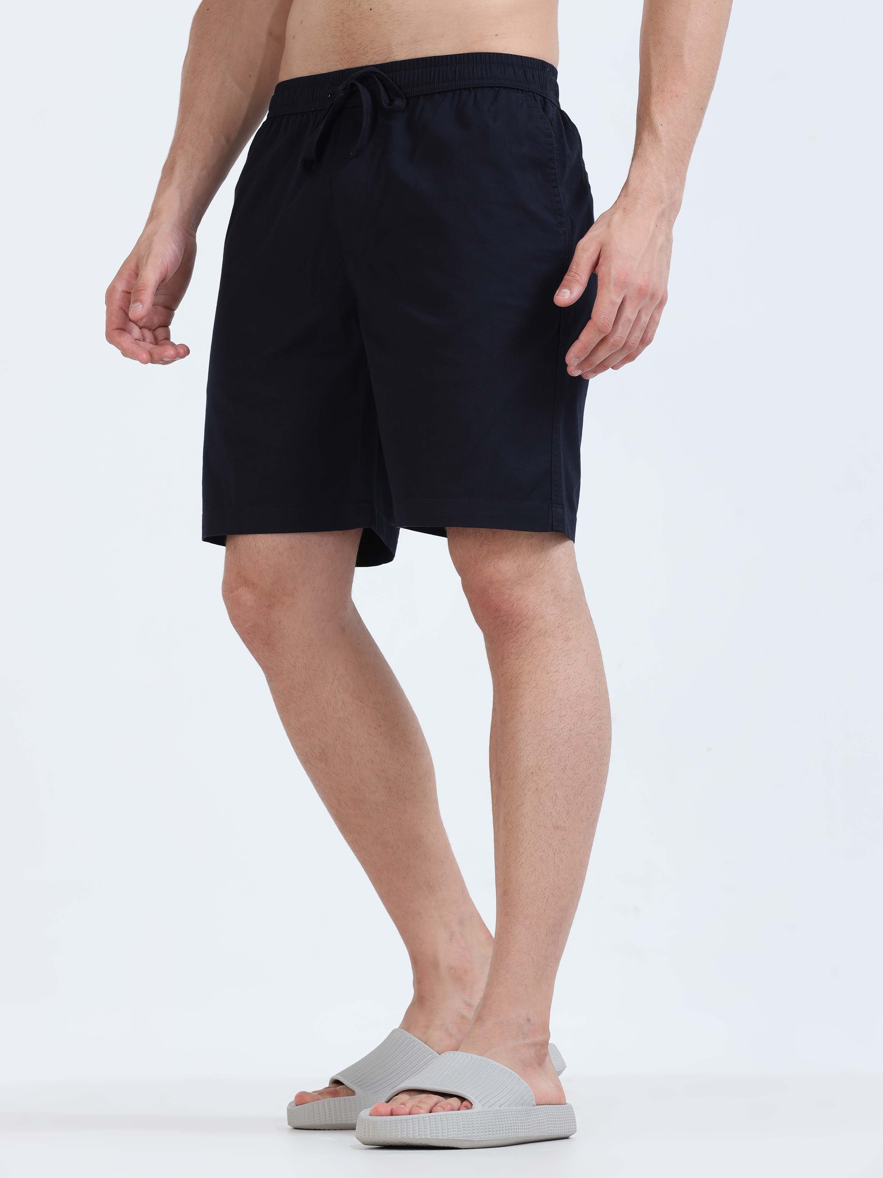SOFT COTTON BASIC SHORTS