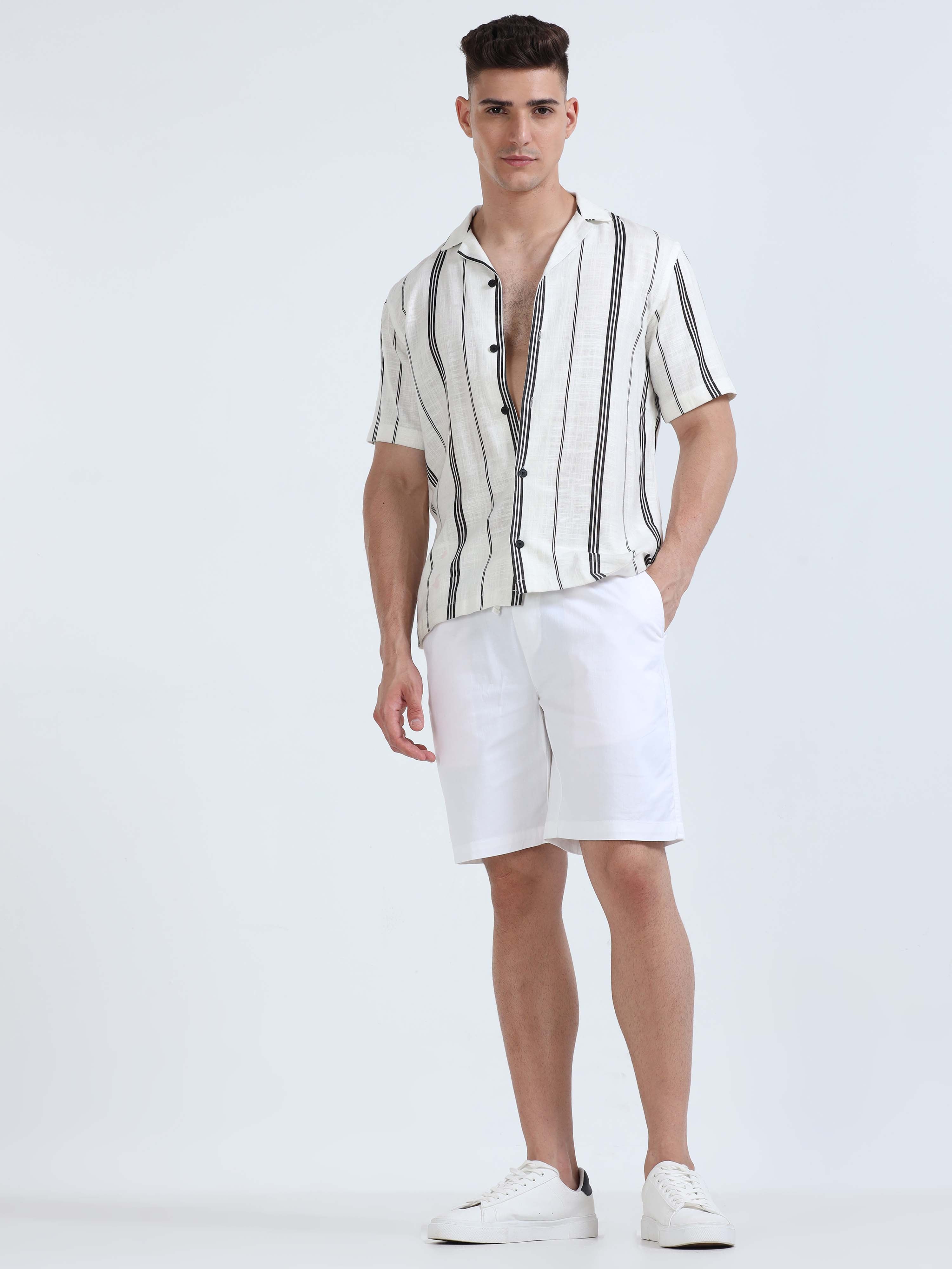 SOFT COTTON BASIC SHORTS