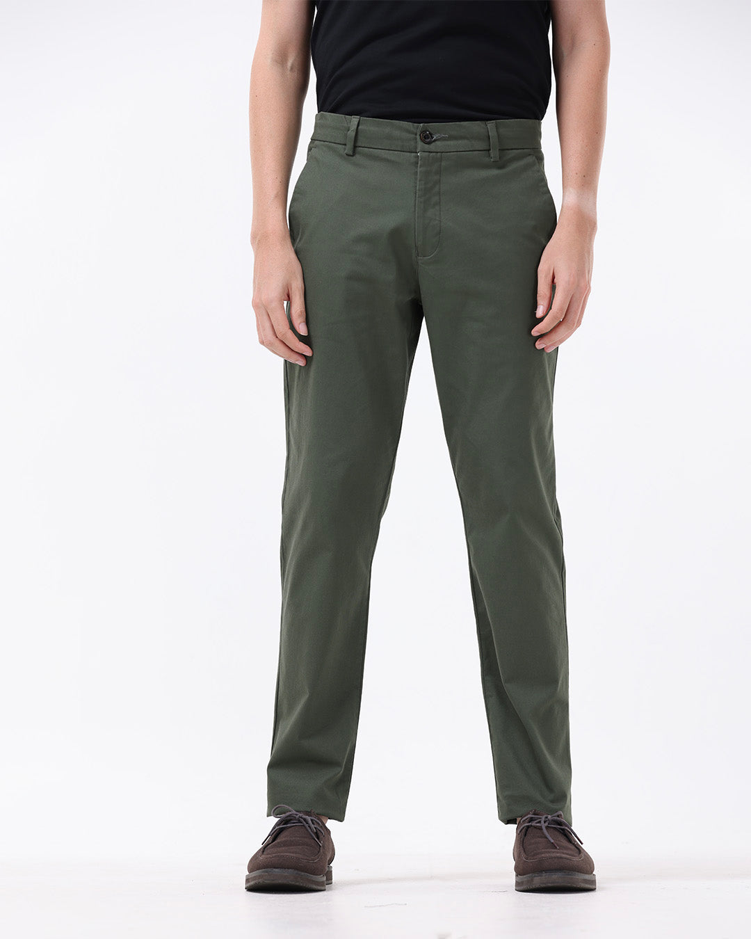 Signature Chinos In Pine Olive