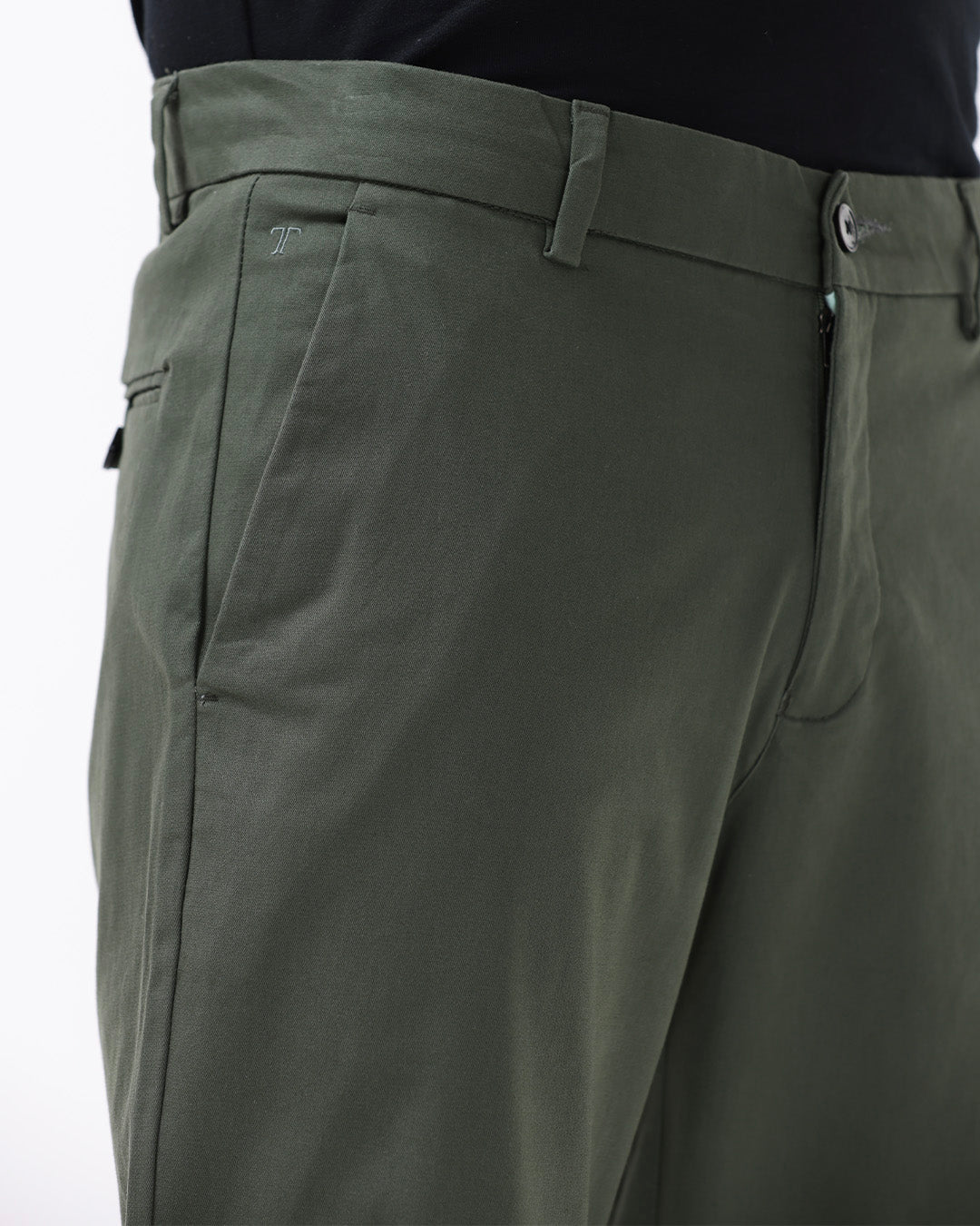 Signature Chinos In Pine Olive