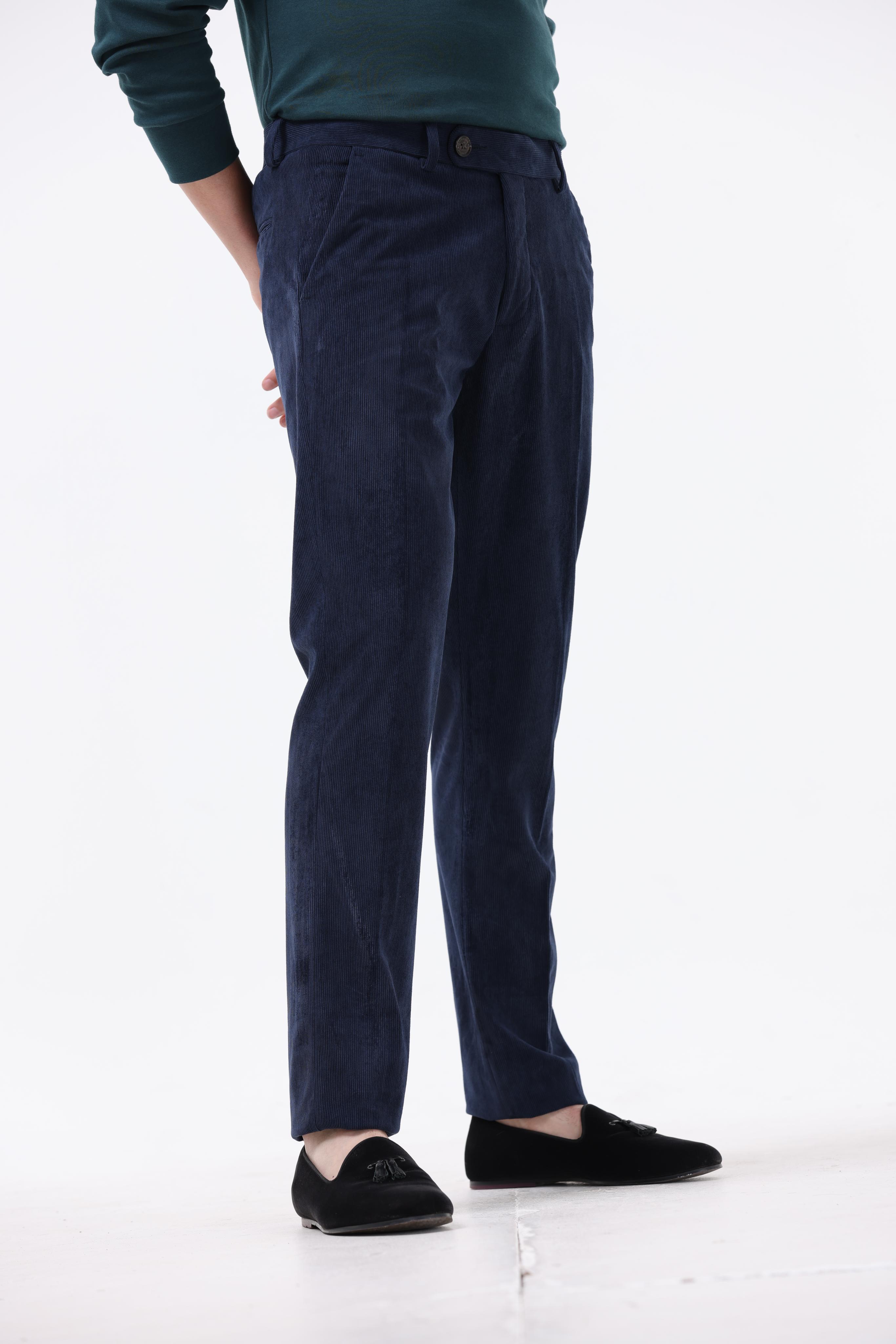 STATEMENT CORDUROY TROUSERS