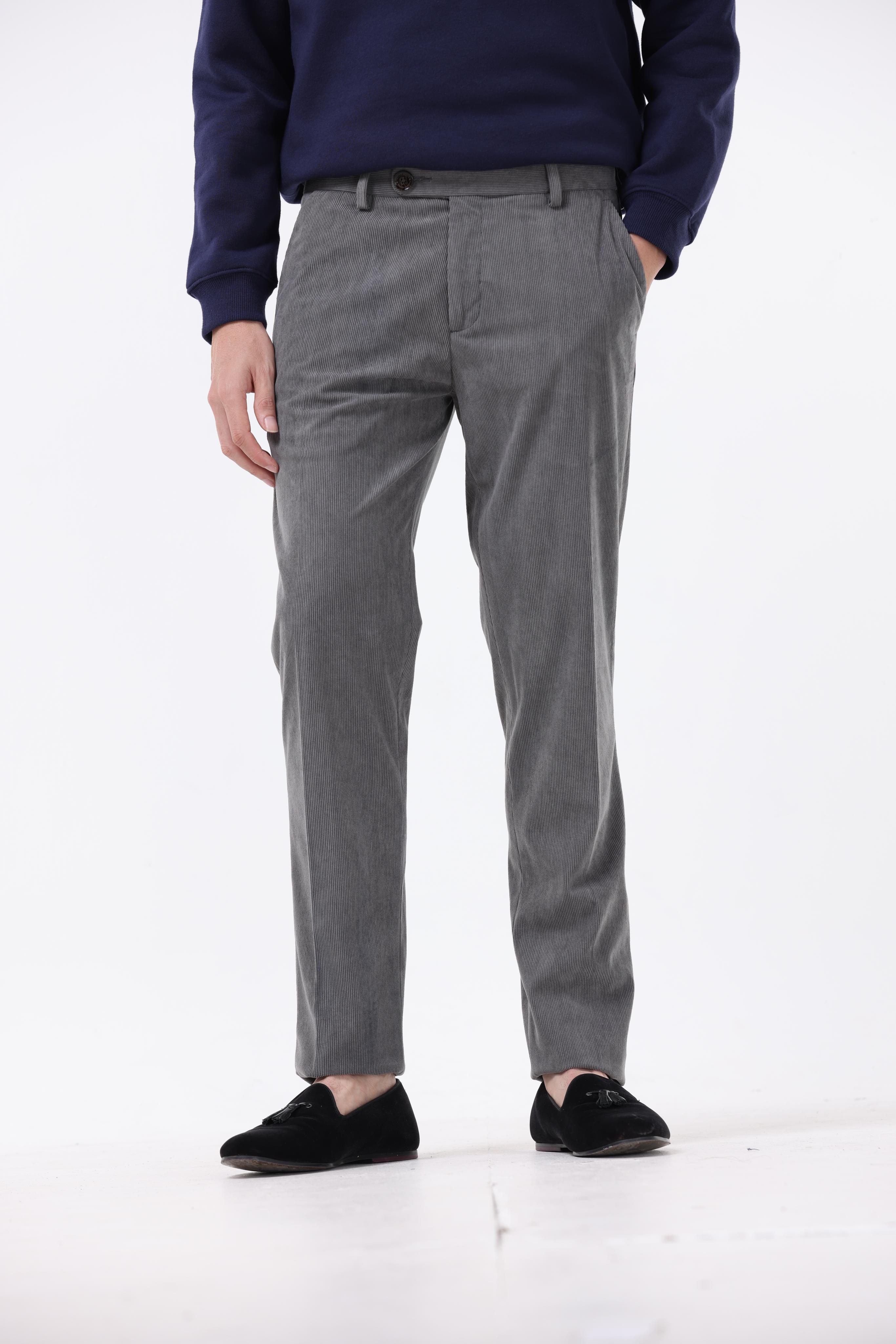 STATEMENT CORDUROY TROUSERS