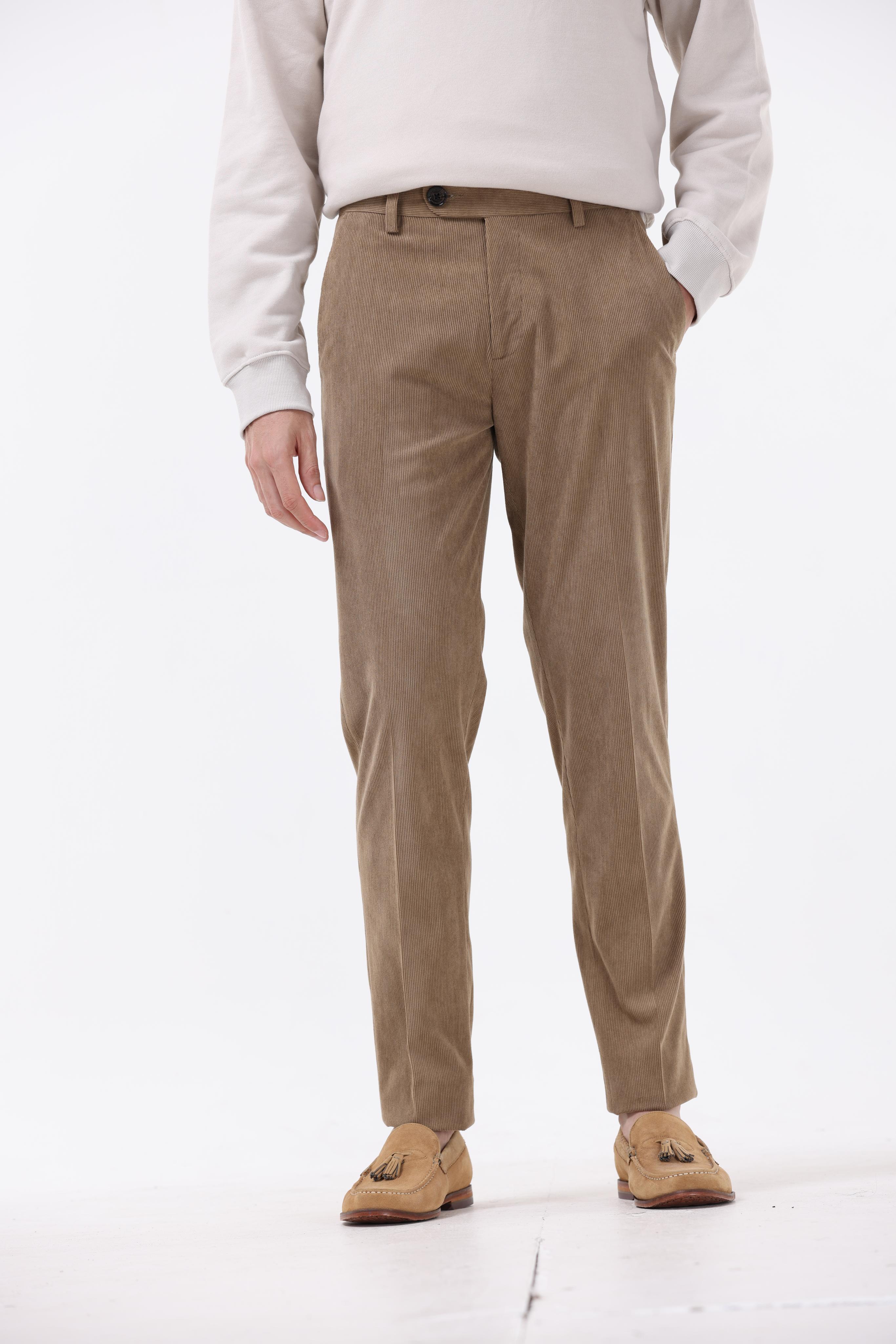 STATEMENT CORDUROY TROUSERS