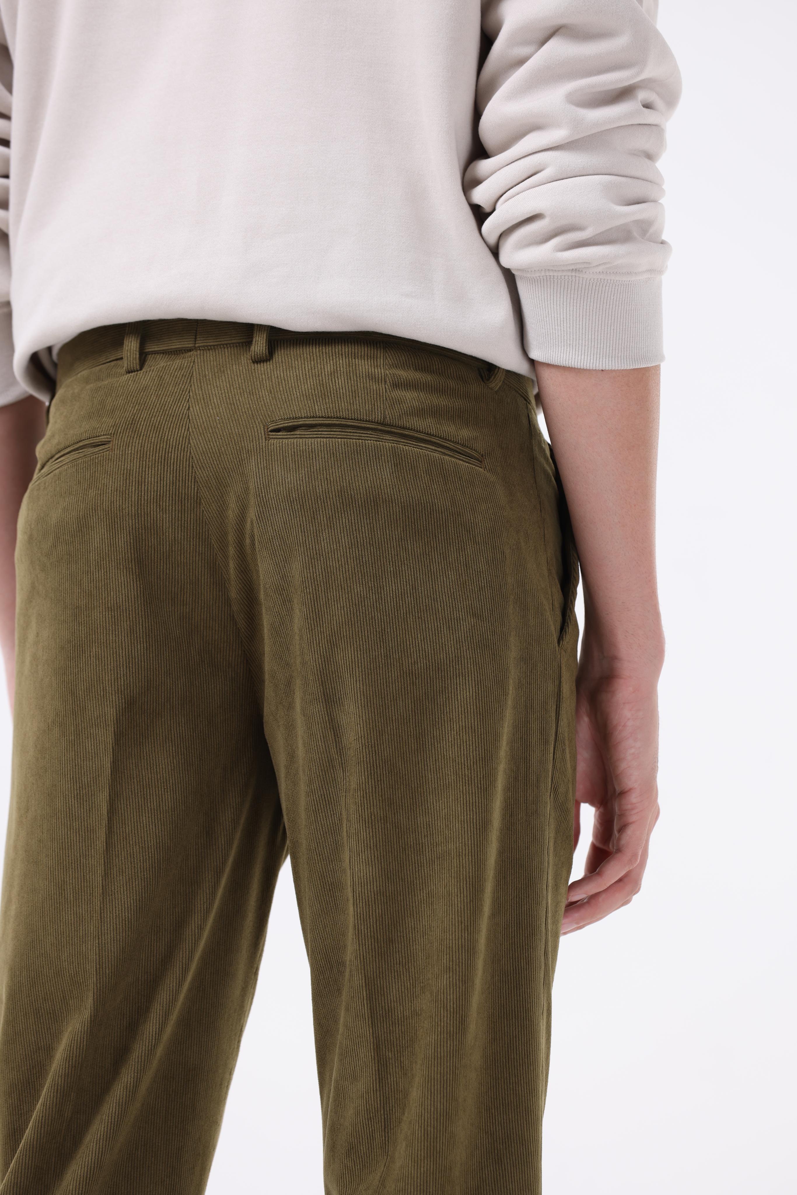 STATEMENT CORDUROY TROUSERS