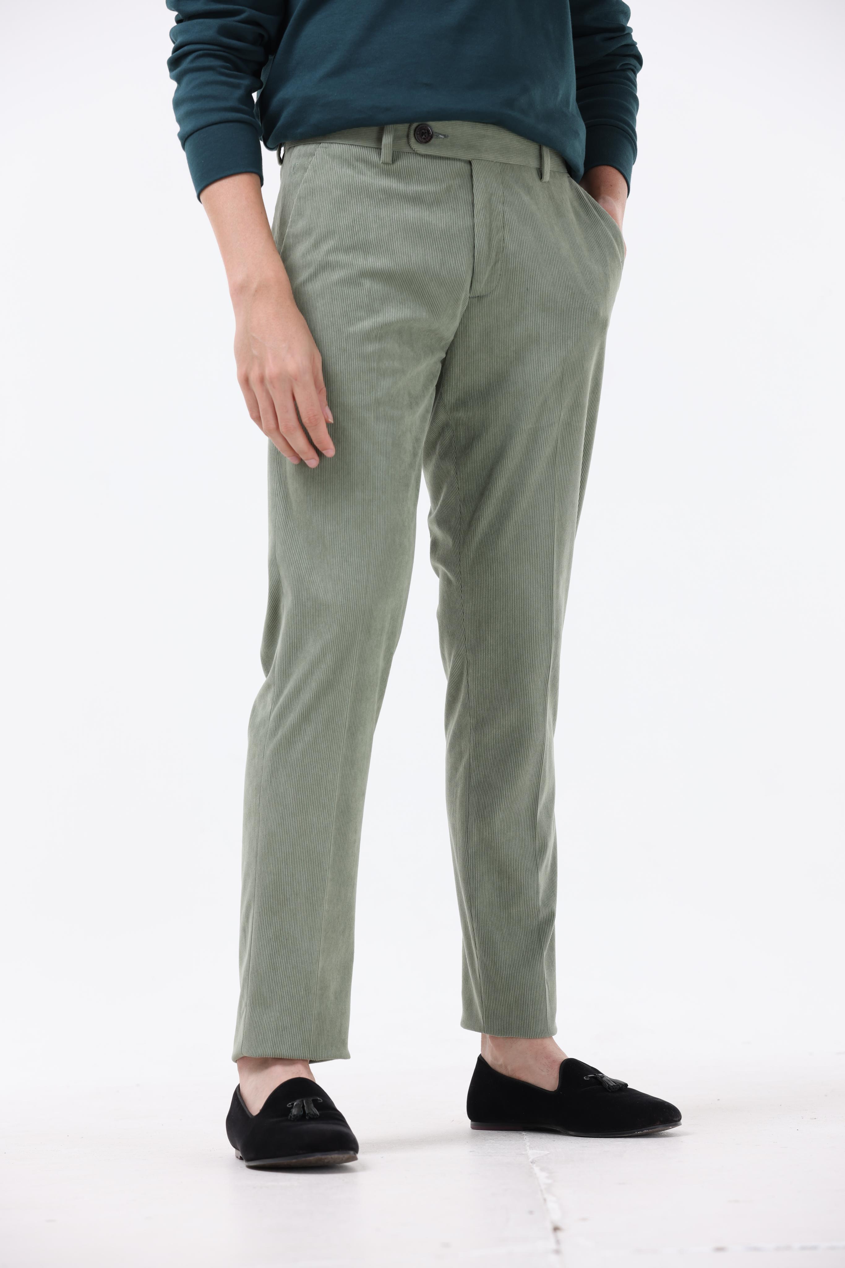 STATEMENT CORDUROY TROUSERS