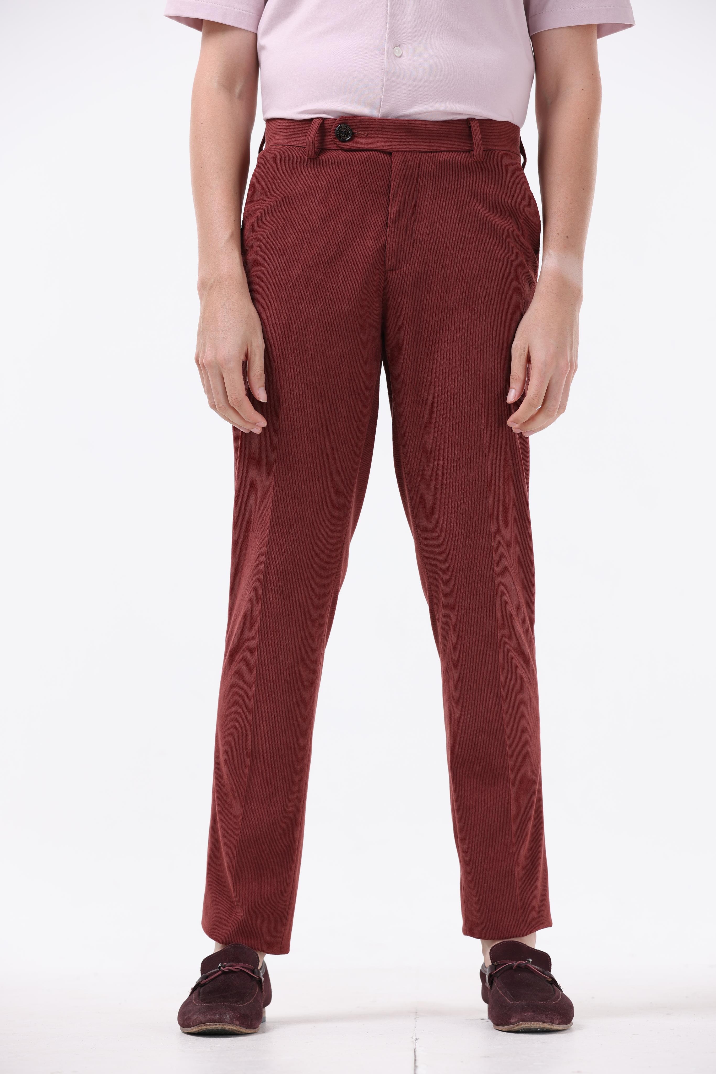 STATEMENT CORDUROY TROUSERS