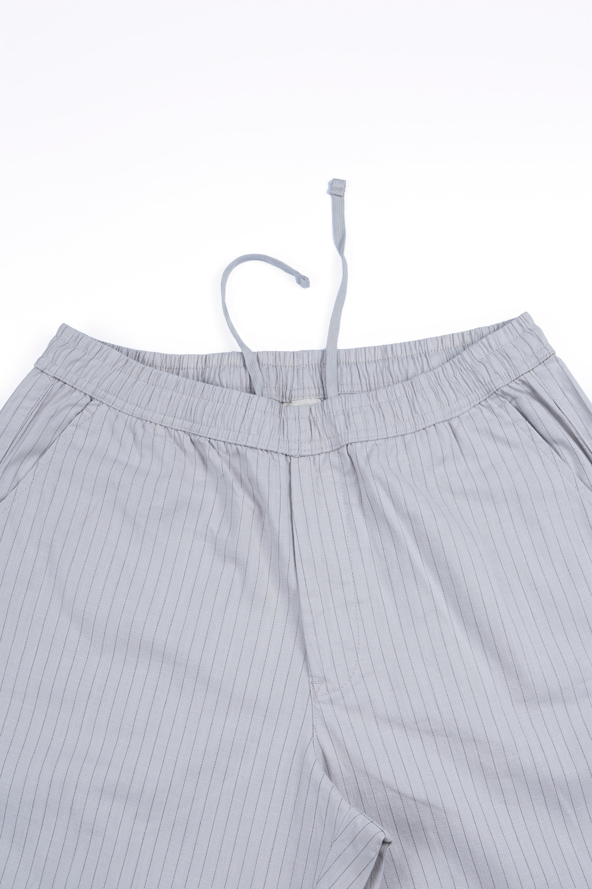 RELAXED STRIPED COTTON PANTS