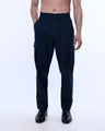 Textured Relaxed Flexiwaist Cargo In Navy