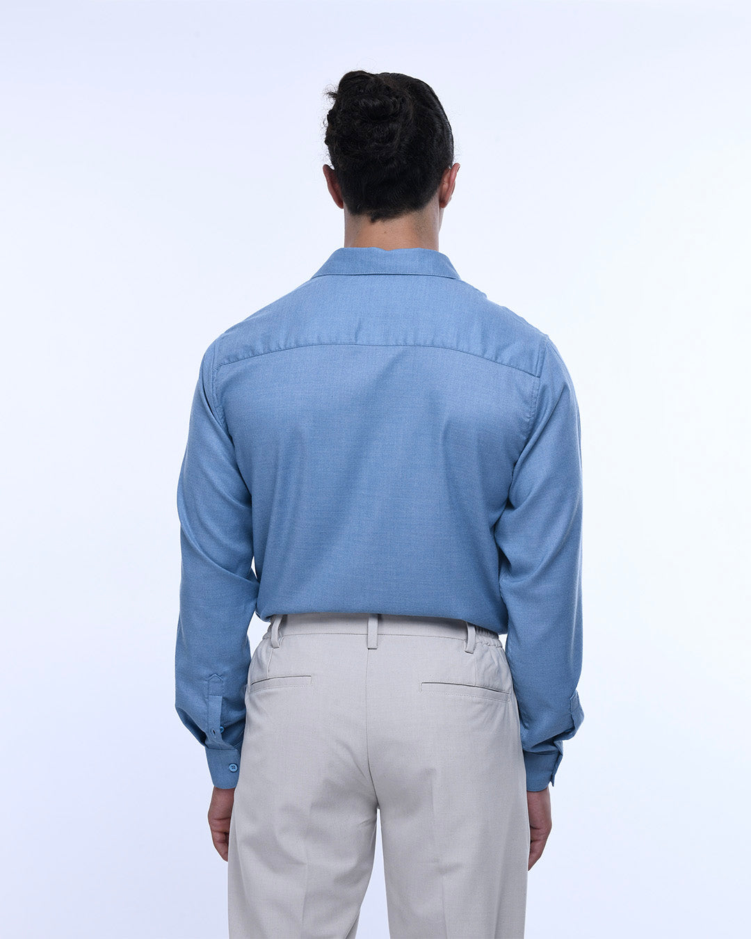 Royal Oxford Stretch Shirt In Blue