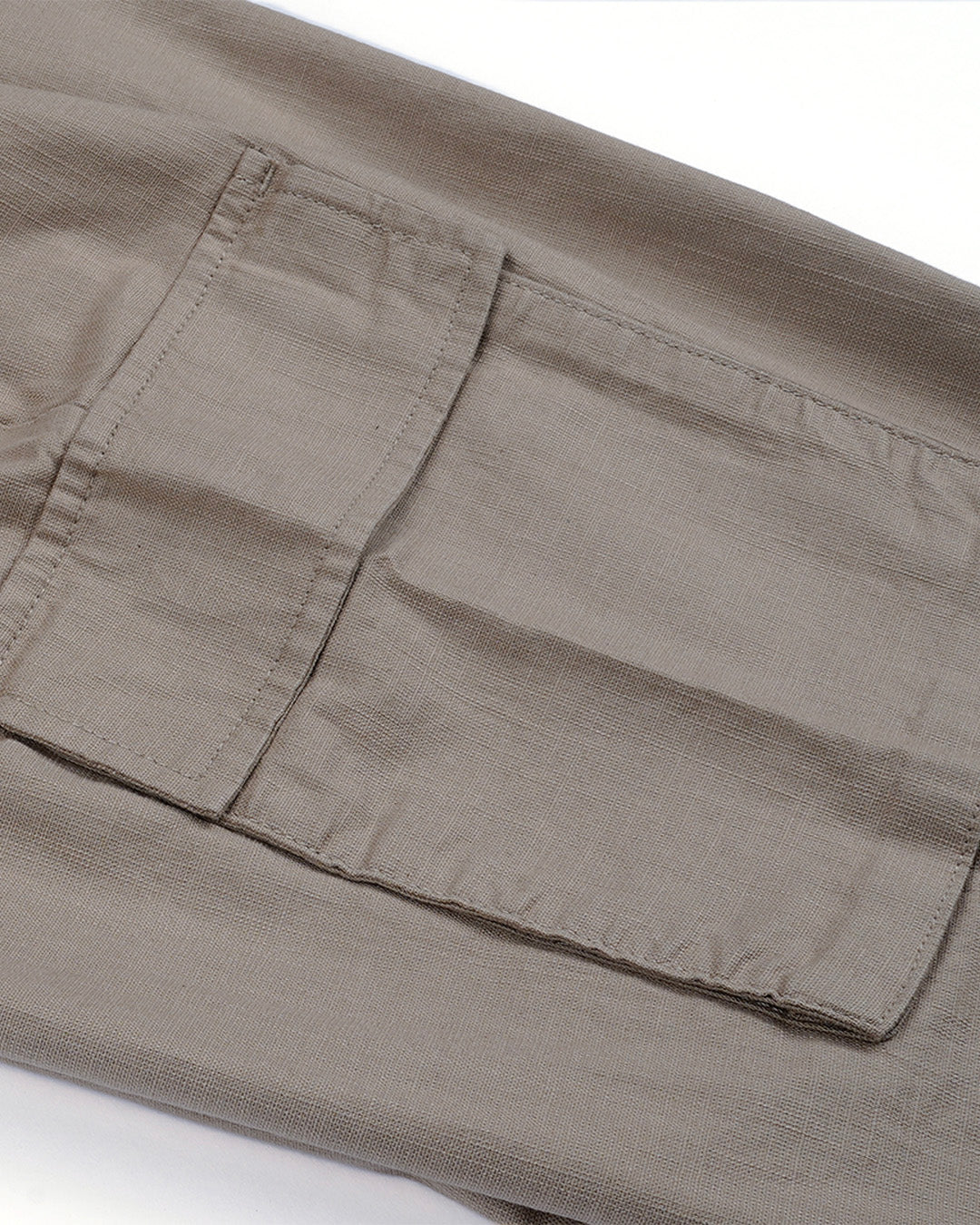 Textured Relaxed Flexiwaist Cargo In Khaki