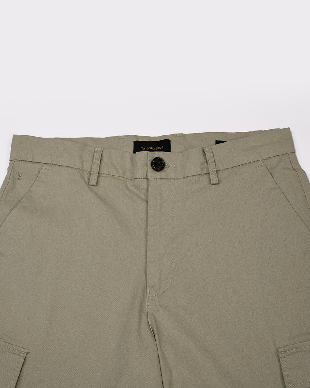 Finest Twill Relaxed Cargo Pants In Pistachio