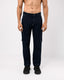 Contrast Stitch Relaxed Cargo Pants In Navy