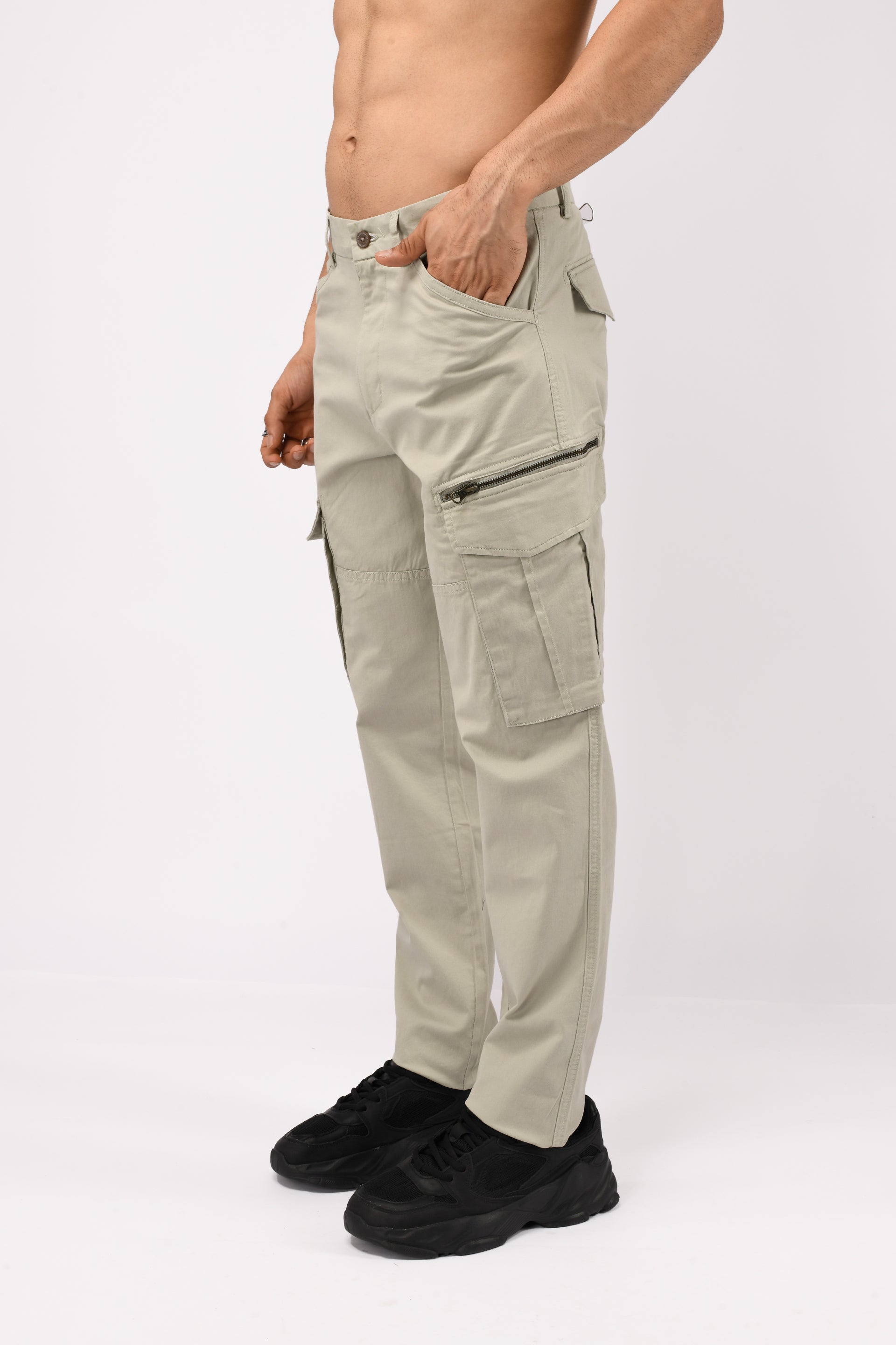 UTILITY ZIP CARGO PANTS