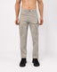 Utility Zip Tailored Cargo Pants In Light Grey