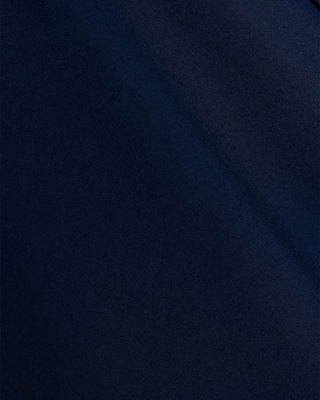 Easy Iron Office Stretch Shirt In Blue