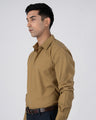 Easy Iron Office Stretch Shirt In Yellow