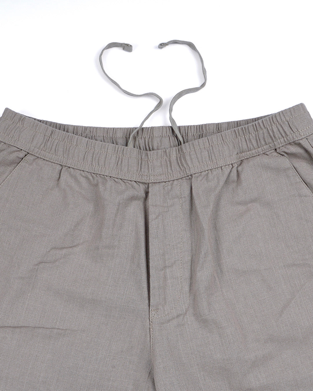 Raw Slub Relaxed Flexiwaist Pants In Beige