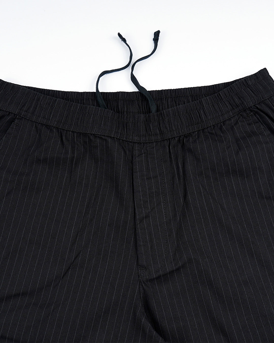 Relaxed Striped Cotton Pant In Olive