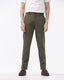 Soft Cotton Chinos In Olive