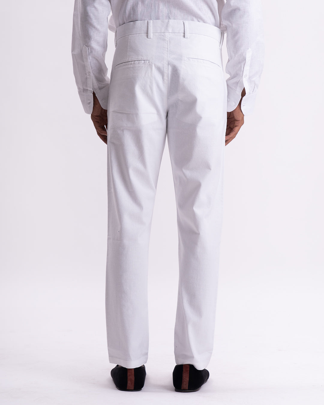 Holiday Tailored Chinos In White