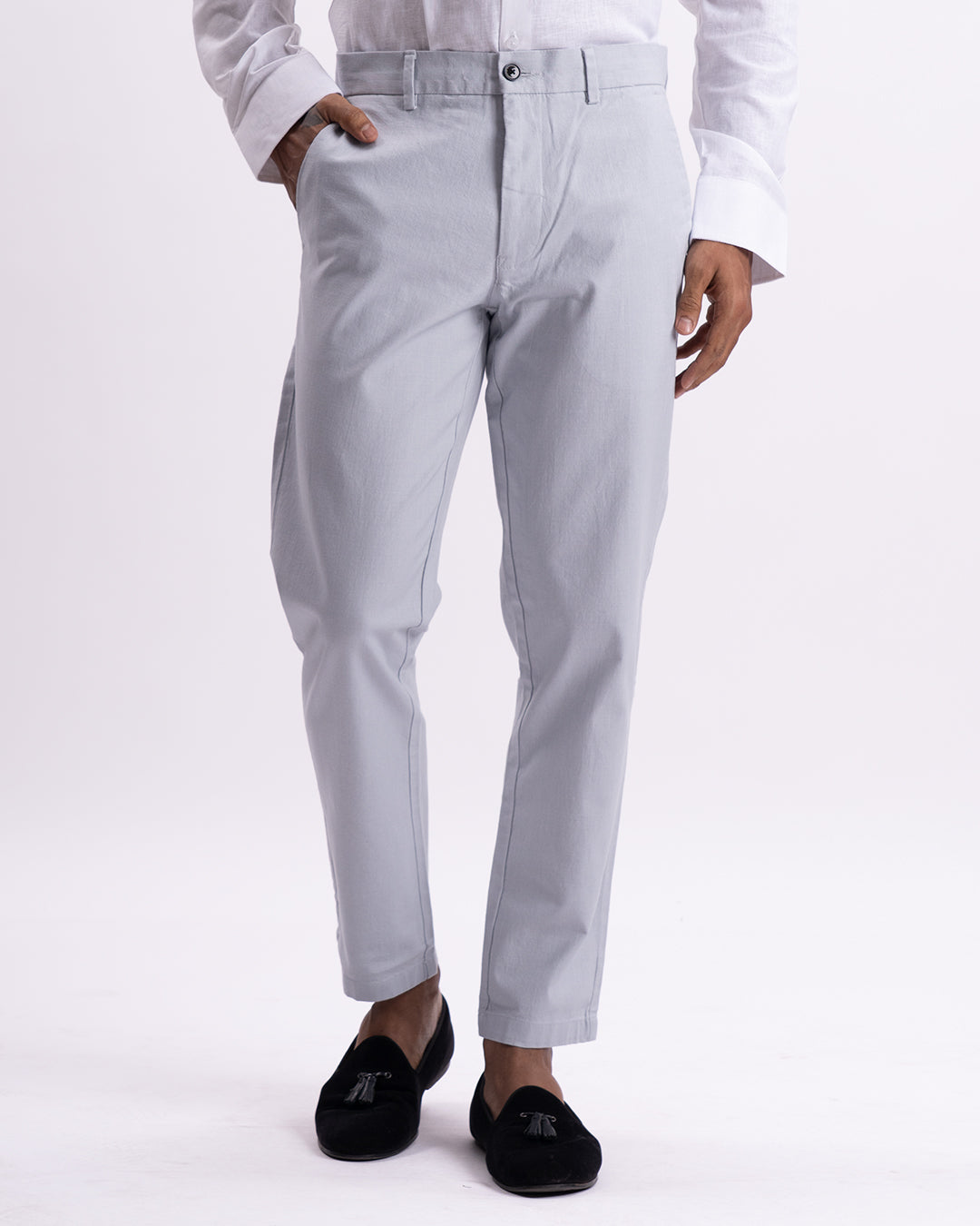 Holiday Tailored Chinos In Sky Blue