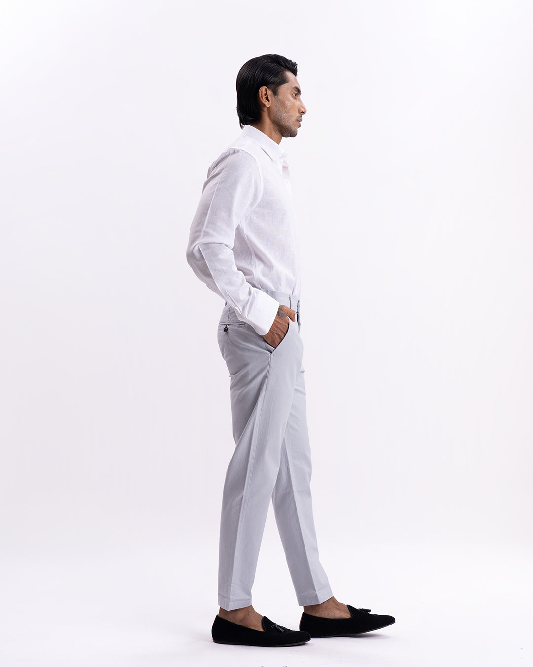 Holiday Tailored Chinos In Sky Blue