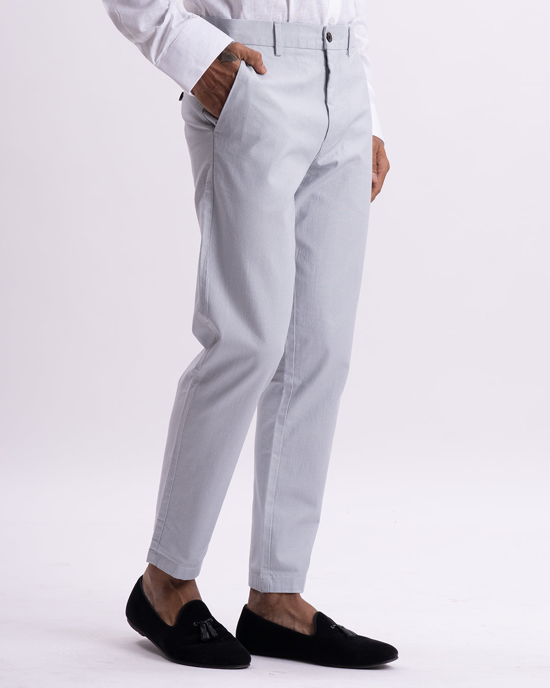 Holiday Tailored Chinos In Sky Blue