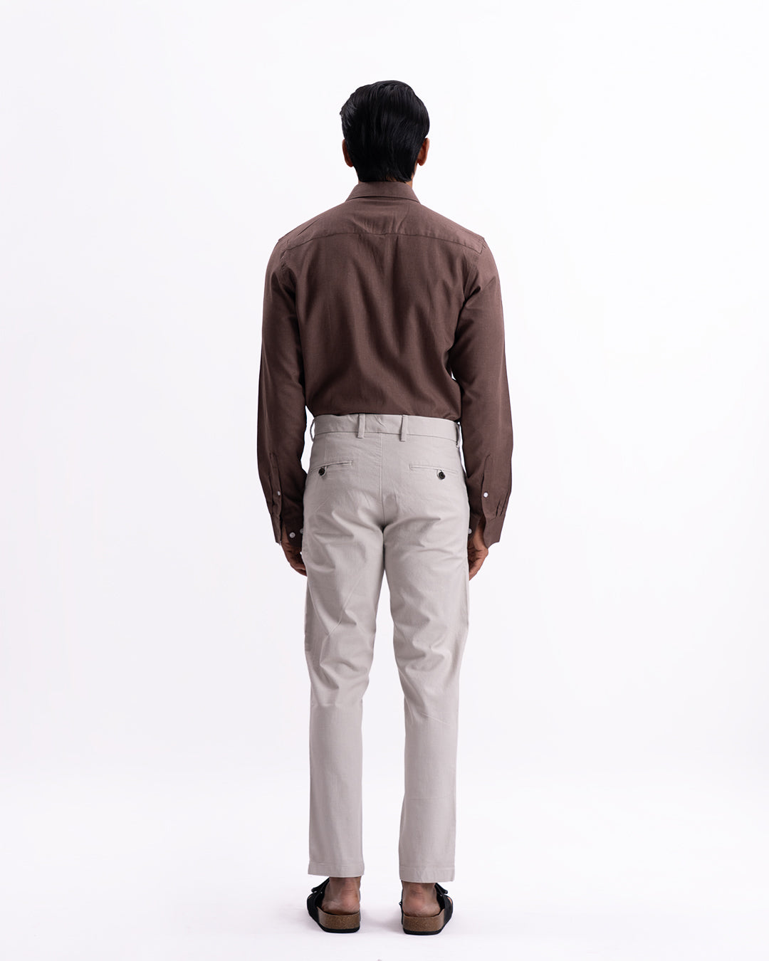 Holiday Tailored Chinos In Light Grey
