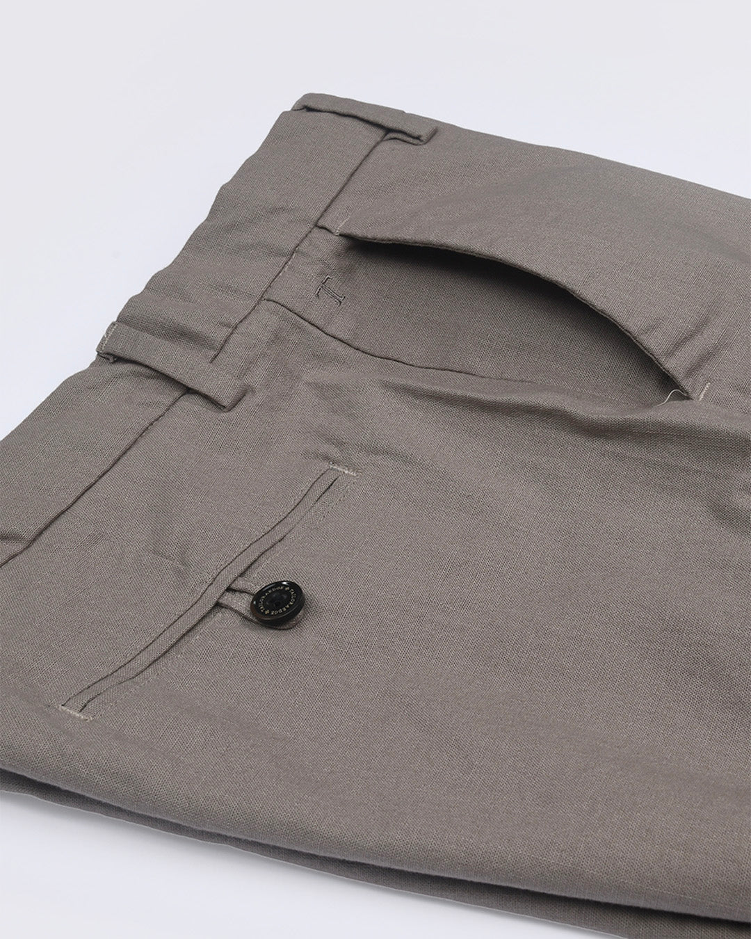 Linen Feel Premium Cotton Chinos In Dust