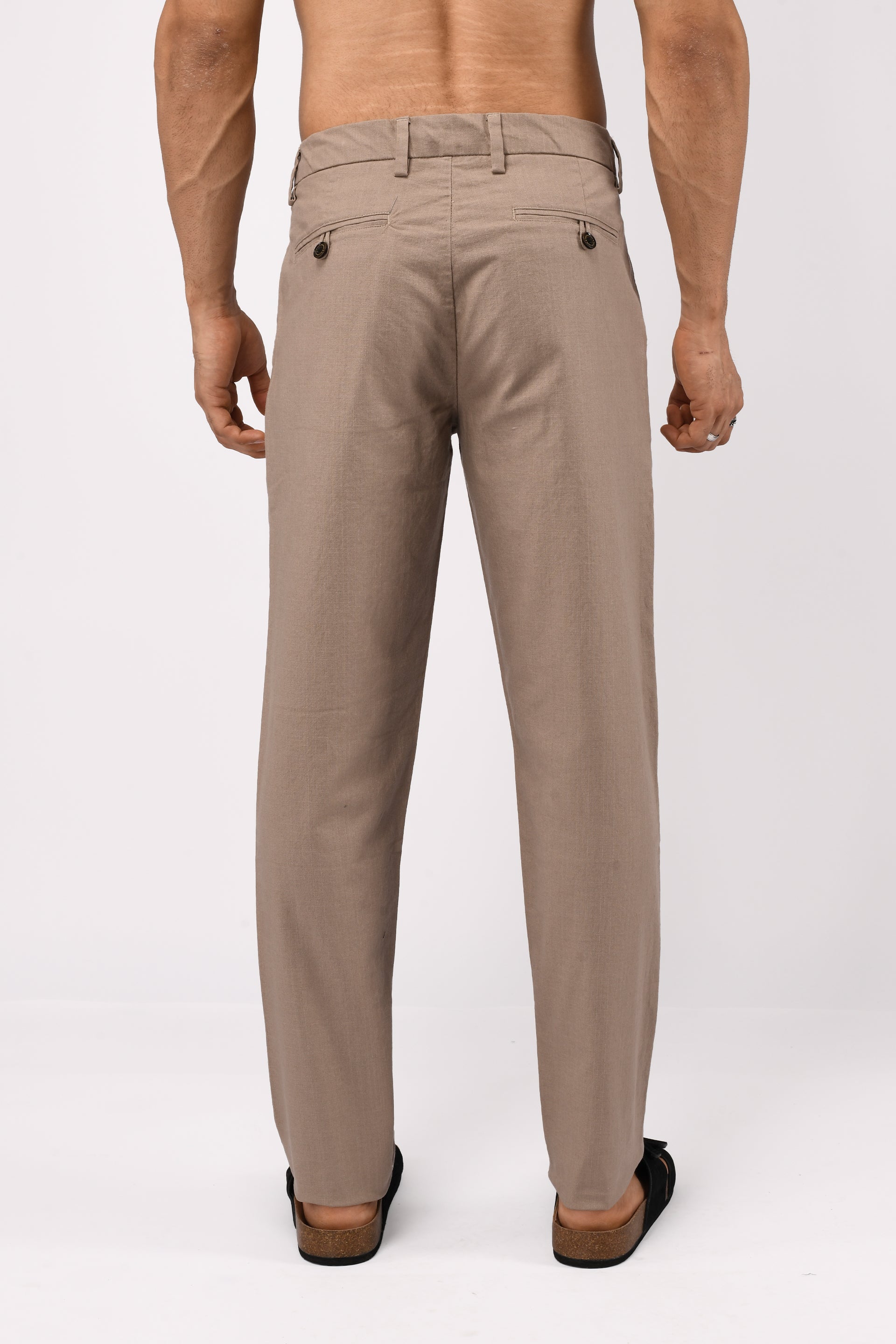 TIMELESS COTTON CHINOS- LINEN FEELS