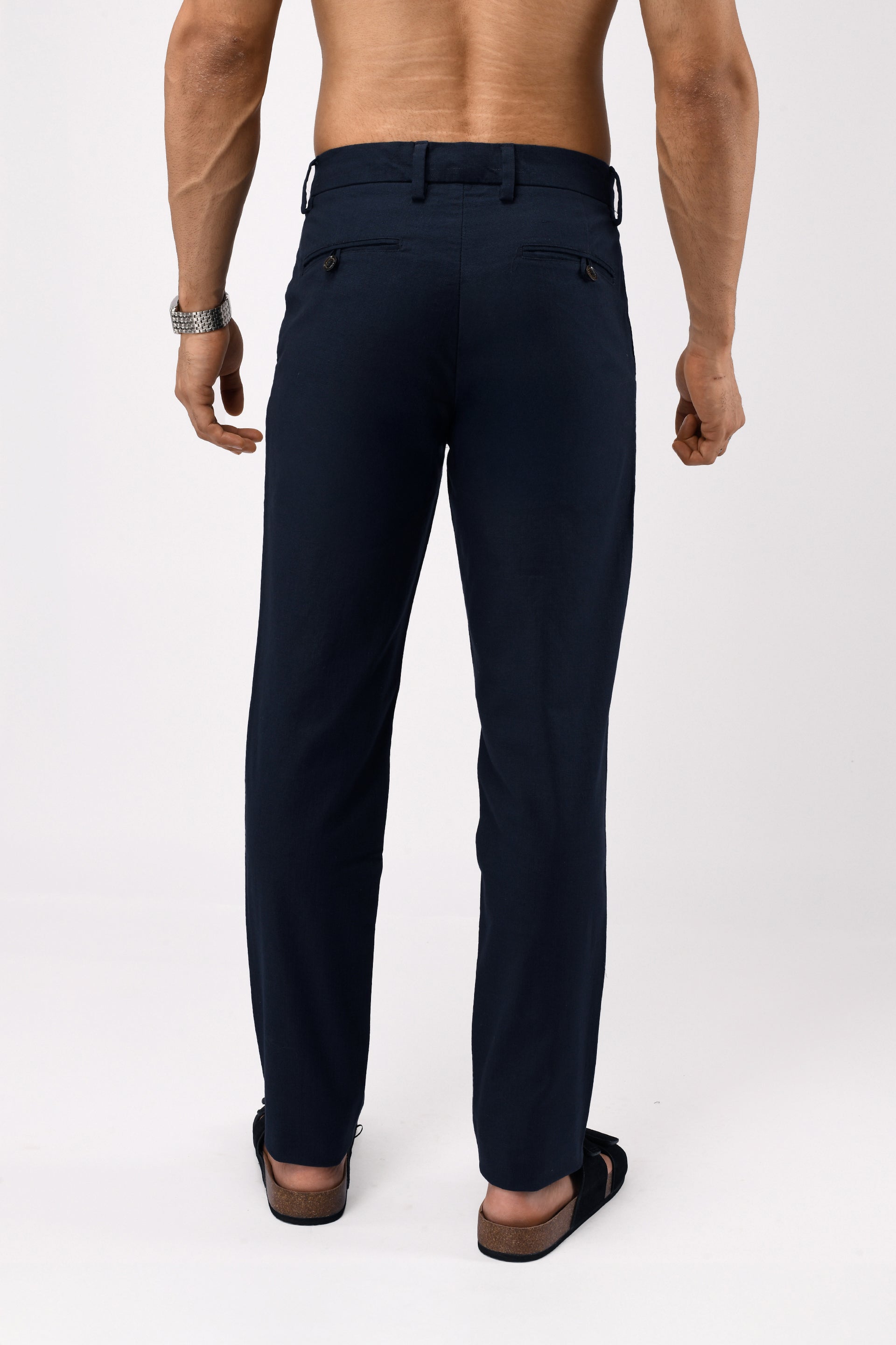 TIMELESS COTTON CHINOS- LINEN FEELS