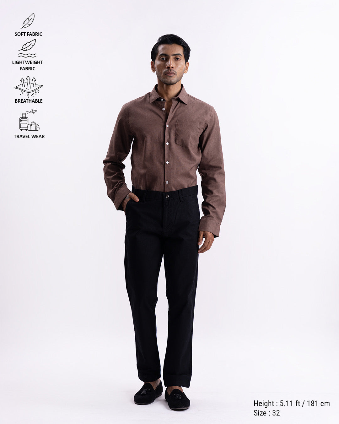 Holiday Tailored Chinos In Black