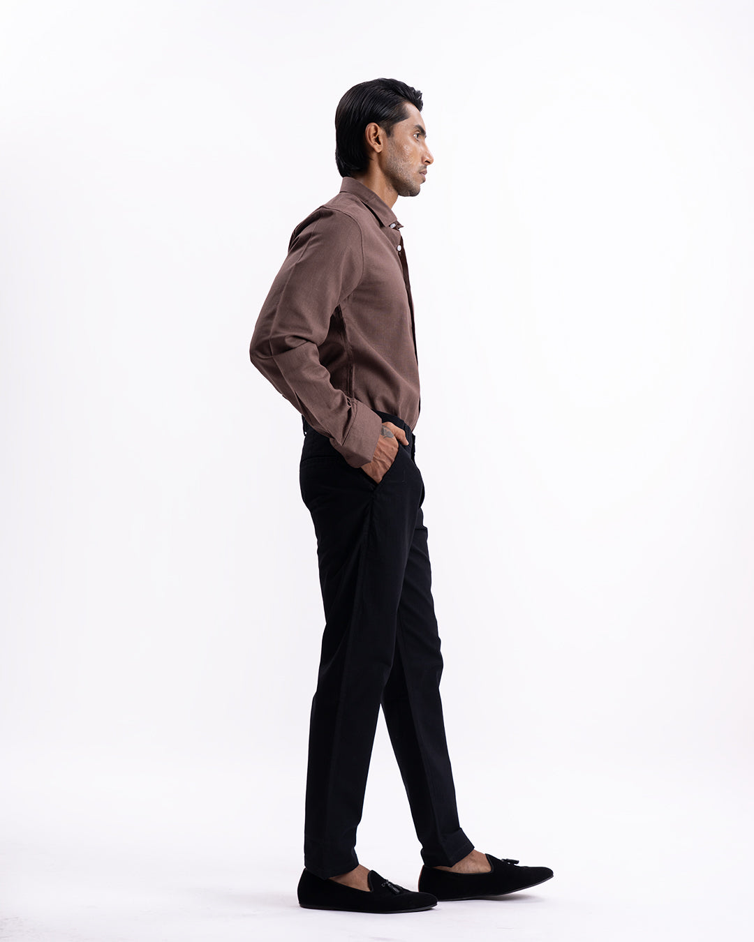 Holiday Tailored Chinos In Black