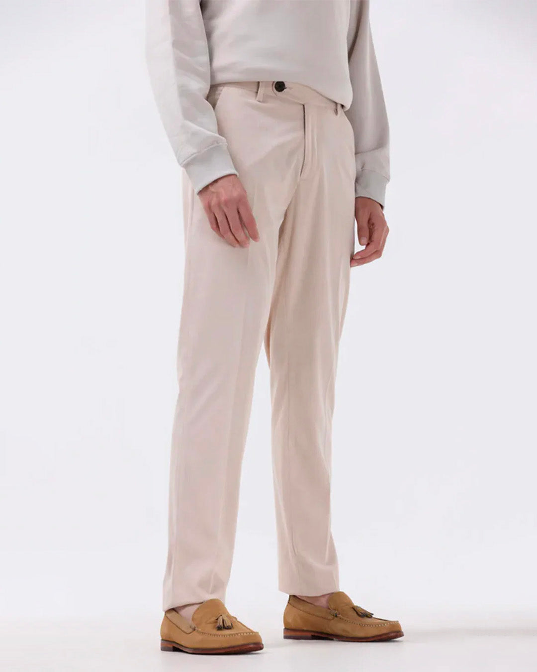 Statement Corduroy Trouser In Cream