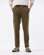 Statement Corduroy Trouser In Oak