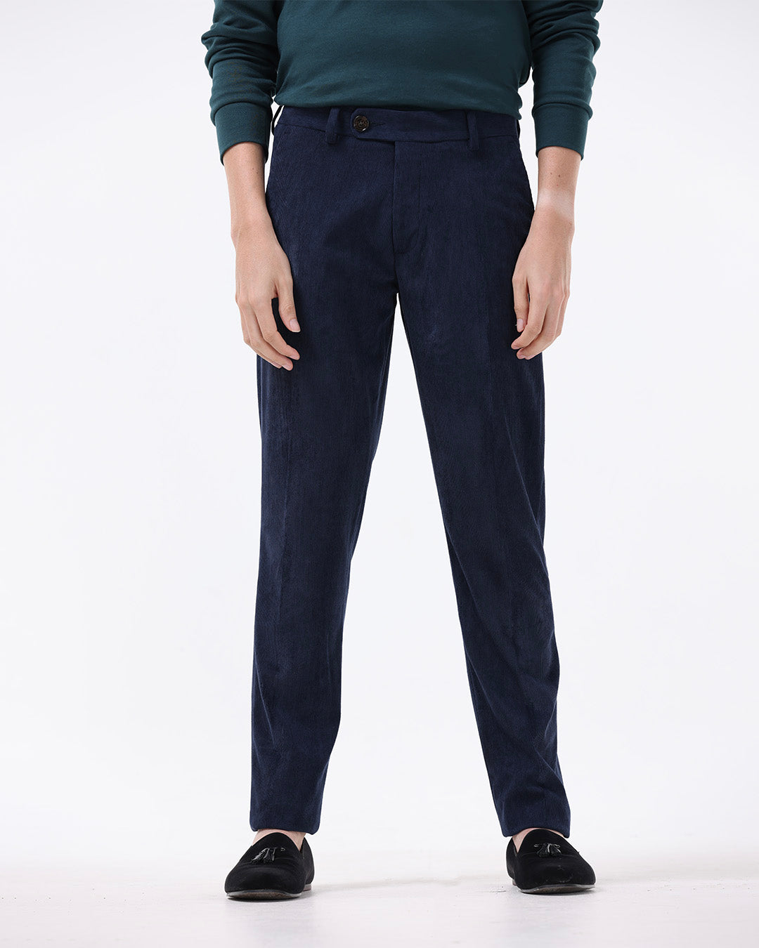 Statement Corduroy Trouser In Navy