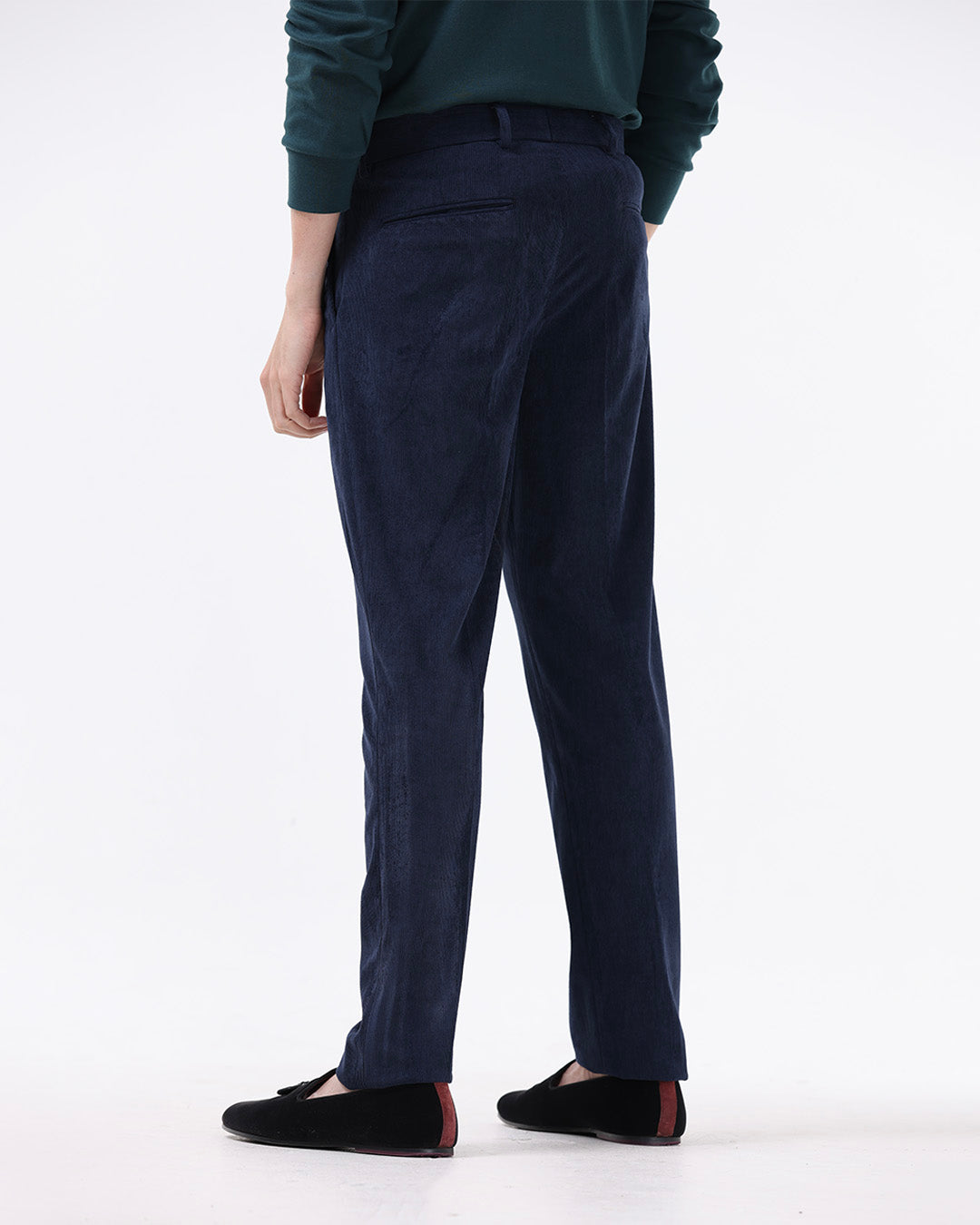 Statement Corduroy Trouser In Navy