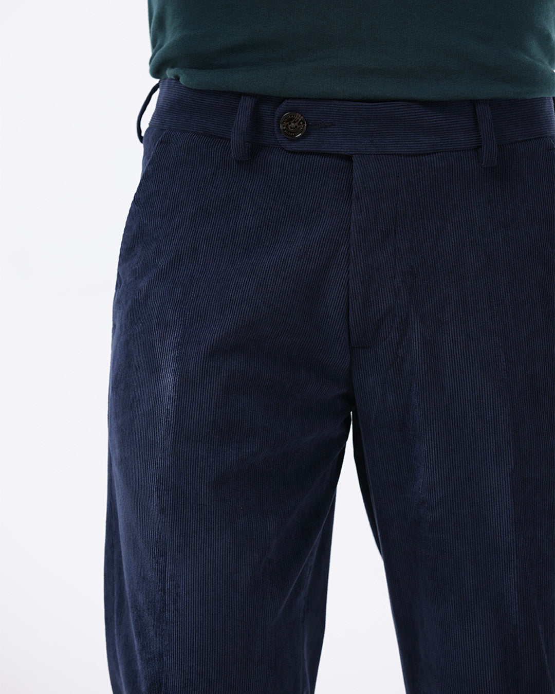 Statement Corduroy Trouser In Navy
