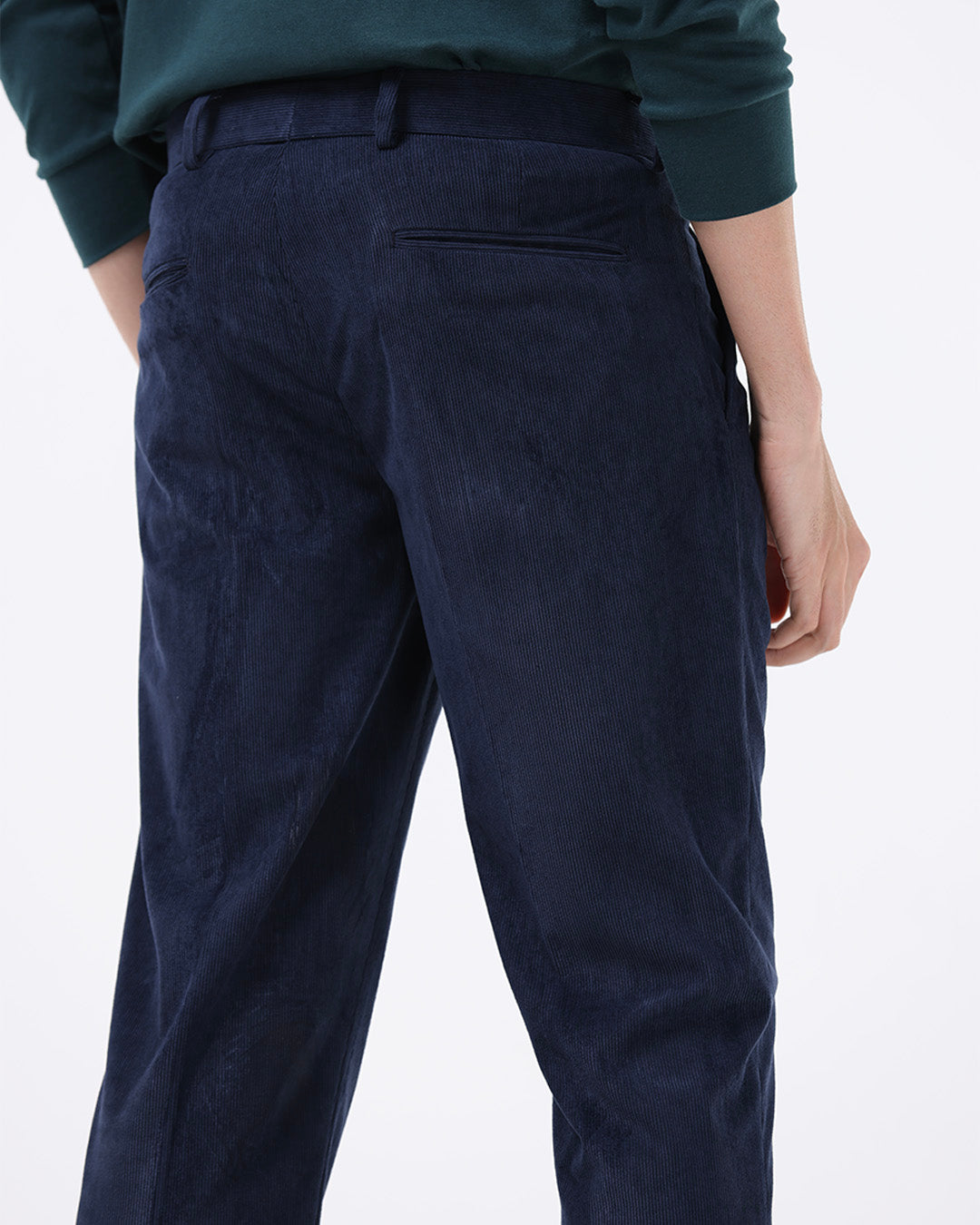 Statement Corduroy Trouser In Navy