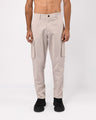 Elevated Twill Tailored Cargo Pant In Ecru