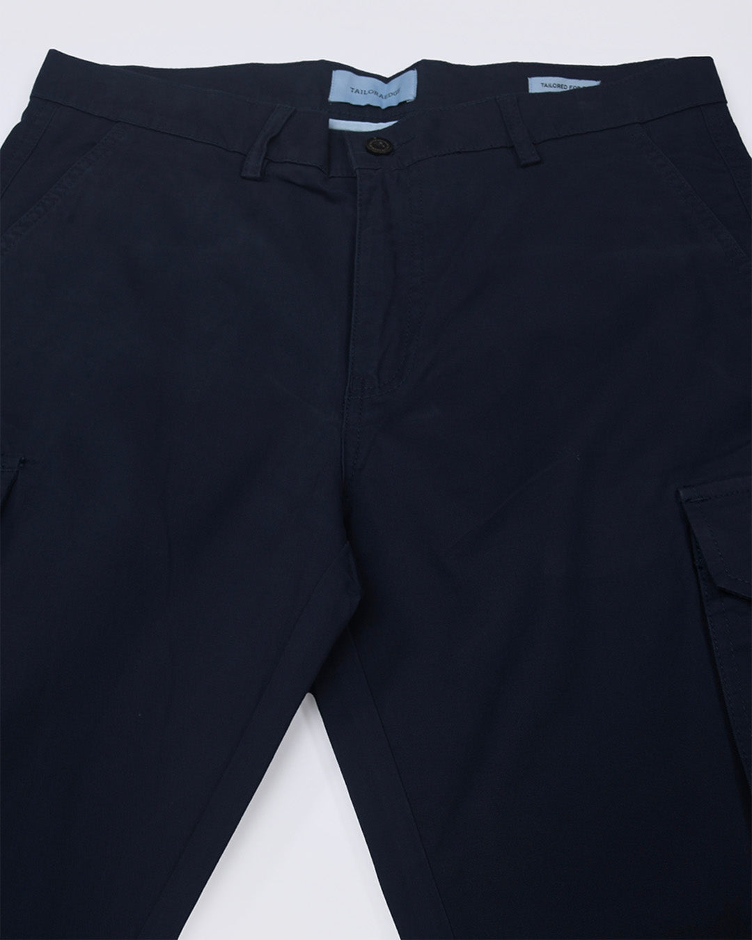 Elevated Twill Tailored Cargo Pant In Navy
