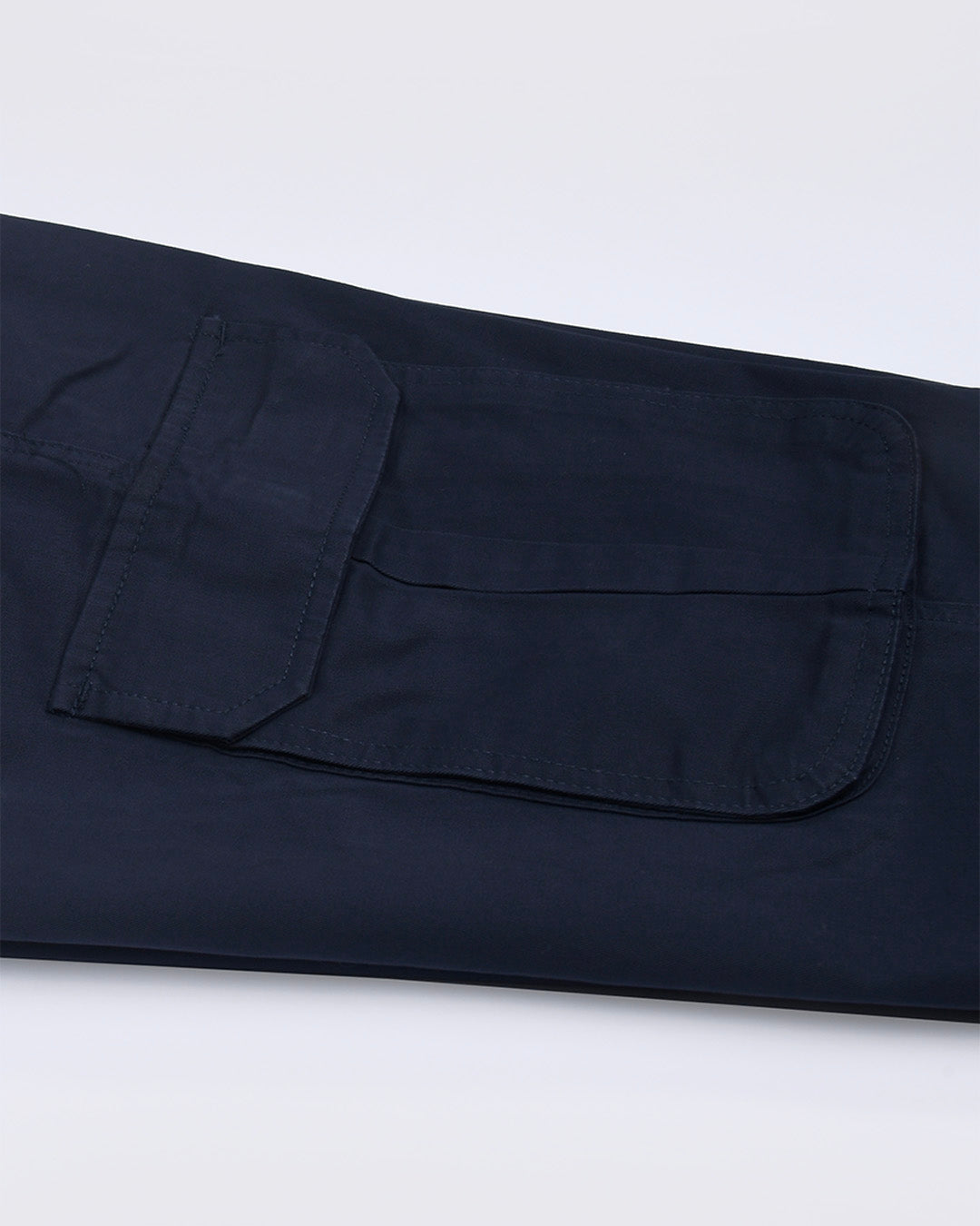 Elevated Twill Tailored Cargo Pant In Navy