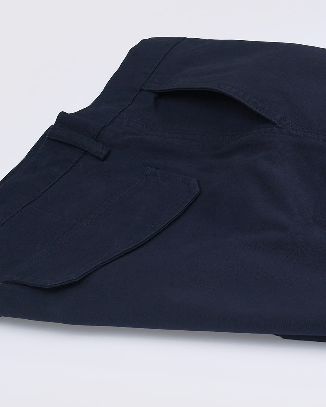 Elevated Twill Tailored Cargo Pant In Navy
